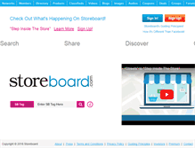 Tablet Screenshot of columbia.storeboard.com