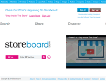 Tablet Screenshot of boston.storeboard.com