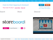 Tablet Screenshot of miami.storeboard.com