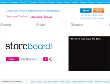 Tablet Screenshot of mobile.storeboard.com